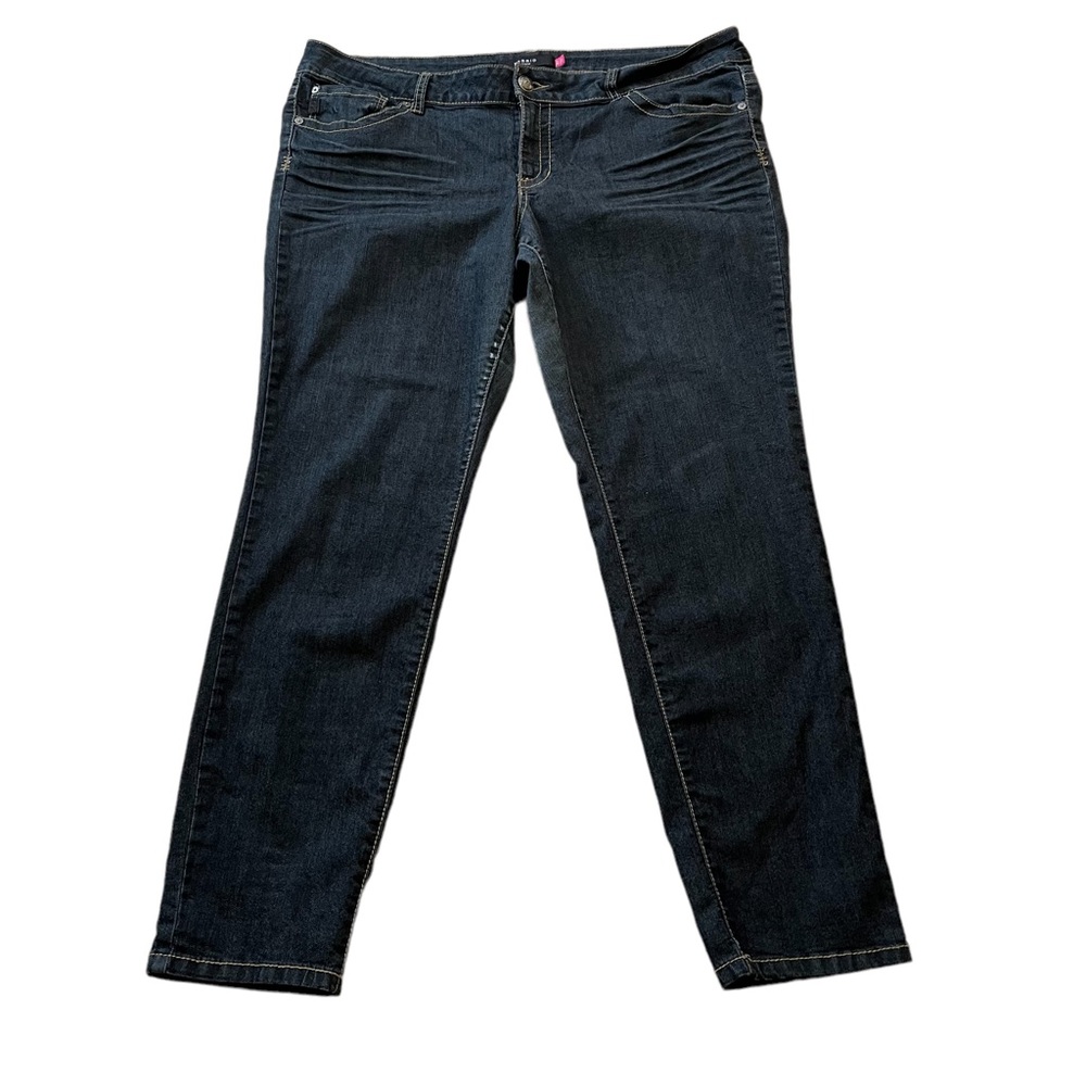 torrid Blue Slim Straight Leg Jean 18T